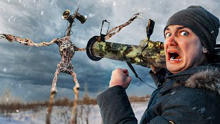 We Found Siren Head In a Creepy Forest & It Attacked Us!