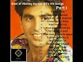 Best of #akshaykumar || Akshay Kumar ke 90's Super Hit Songs || Audio Songs || Part I ||