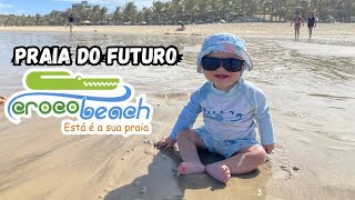 Praia com Estrutura para Bebê  - Praia do Futuro Fortaleza