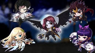 All My MapleStory Characters