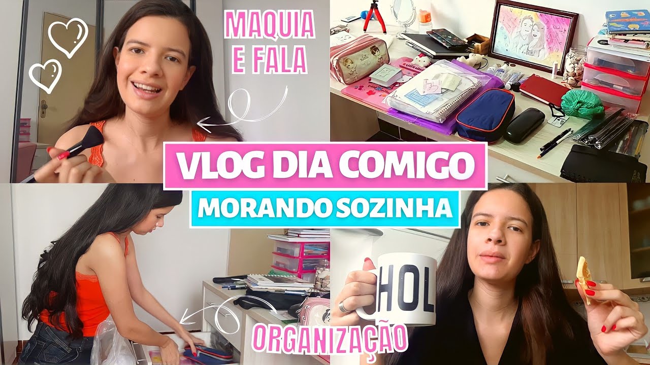 UM DIA COMIGO MORANDO SOZINHA VLOGS - YouTube