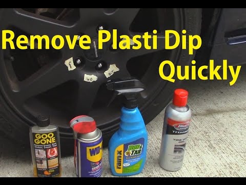 Plasti Dip Removal Comparison - Which is best? Plasti Dip Removal Comparison - Which is best?