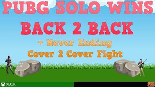 Back 2 Back Solo Win + Some Fights You Need to Walk Away From. - PUBG XBOX ONE X SOLO REPLAY.
