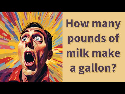 How much milk is a pound?