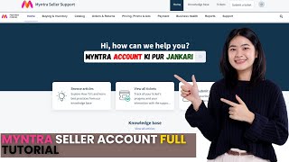 Myntra Seller Account Full Tutorial | Myntra Account Ki Pur Jankari #myntraseller #seller #tutorial