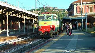 Locomotiva FS  E 656 001 a Mondovì