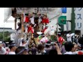 復興祈願　五町曳き別れ 秩父川瀬祭2011