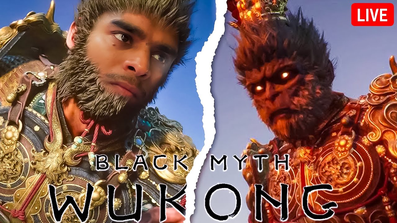 🔴LIVE🔴 Monke Vs Monke | Black Myth Wukong Finale Live Gameplay ...