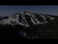 mt. ashland aerial perspective southern oregon drone