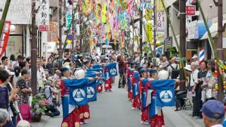 國府よさこい（2017高幡参道七夕まつり）第一部その２