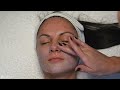 relaxing ambient spa facial for shiny glass like skin no talking