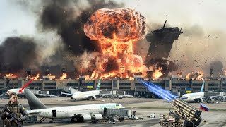 Today! Largest Airport in Ukraine Reduced to Rubble due to Russian Artillery Attack – ARMA 3