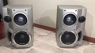 SHARP CP-BK1800 speaker system