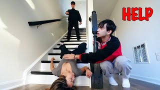 He PUSHED her Down the Stairs!