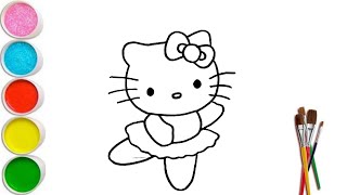 Hello Kitty Drawing Easy Step by Step
