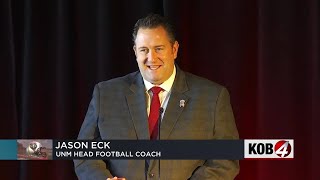 UNM welcomes new football coach Jason Eck