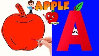 a for apple b for ball, abcd, a se anar, a to z alphabets songs, phonics songs, abc, kids song, poem