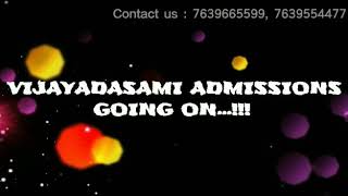 HAPPY TOTS ...VIJAYADASAMI ADMISSIONS