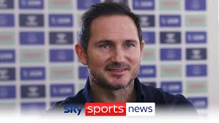 Frank Lampard says he "can't wait to get started" after being confirmed as Everton's new manager