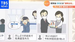 「強制出社」「対面授業」がトレンドワードに　宣言解除後の生活は？