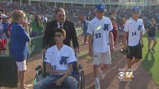 Dirk Nowitzki's Heroes Celebrity Baseball Game Honors Santa Fe Shooting Survivors