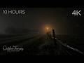 Thunderstorm Over the Quiet Pasture | Rain, Thunder & Wind for Sleep | 10 HOURS