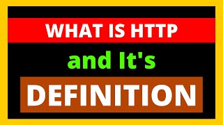 What is HTTP | HTTP definition | HTTP