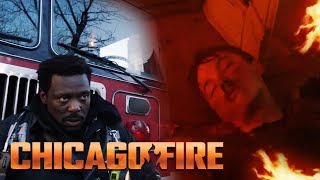 Ernie Gets Caught In Deliberate Fire | Chicago Fire