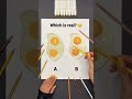 which is the real one 🍳🤔 shorts artist drawing art painting creative draw