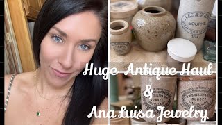 Huge Antique Haul and Ana Luisa Jewelry 🩷