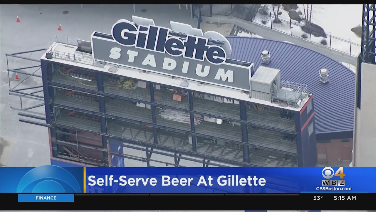 Self-serve Beer Sales Coming To Gillette Stadium - YouTube