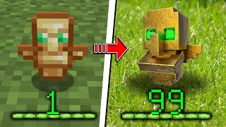 Minecraft【玩家升級就會提高畫質🔥】！最終【超真實】！ ｜全字幕｜當個創世神【小橙子姐姐】我的世界