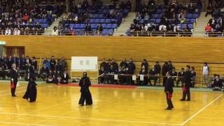 2016 九州高等学校選抜剣道大会熊本県予選【女子団体戦 決勝】 鎮西 vs 菊池女子