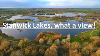 Drone footage of Stanwick Lakes, Wellingborough, England. Winter 2017!