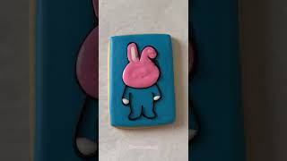 BTS BT21 Cooky Cookie! #bts #cookiedecorating #cooky #taketwo #jungkook #jungkookbts