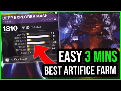 The BEST ARTIFICE Armor Farm Made EASY… (3 Minutes) Destiny 2