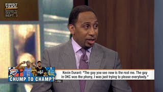 Stephen A. Smith: "Kevin Durant is LYING & CLOWN!" ESPN First Take