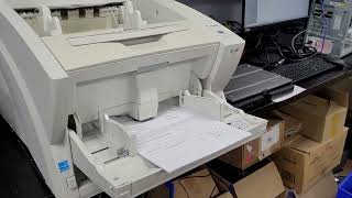 Canon DR-X10C ImageFormula High-Speed Scanner Demonstration / Demo