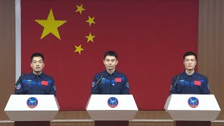 LIVE! Clean Feed:  China's Shenzhou 18 crew launches to Tiangong space station