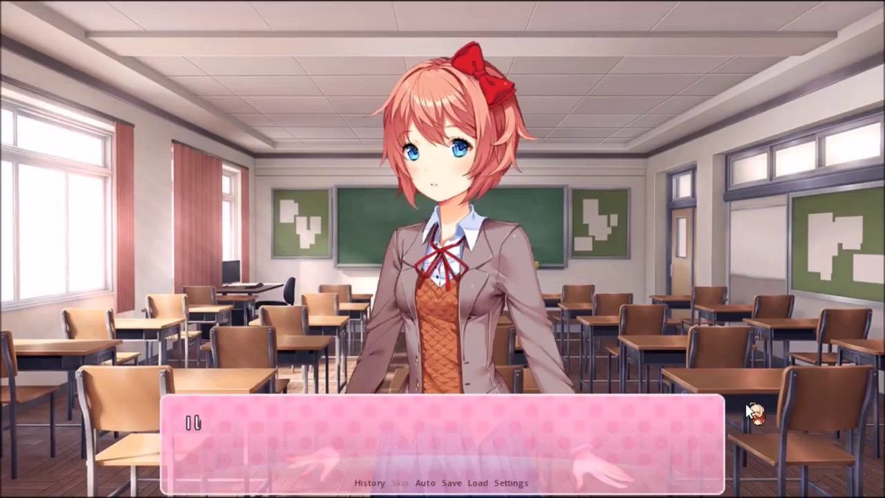 Doki Doki Literature Club Part 1 : Poems - YouTube