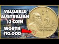 Valuable Australian $2 Coin worth $10,000 with the “HH” symbol