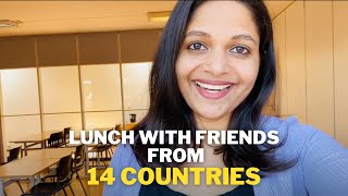 Lunch With Friends Malayalam Vlog | i ate food from 14 countries 😃