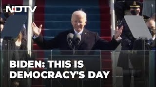 Joe Biden Takes Oath As 46th US President, Calls For "Unity"