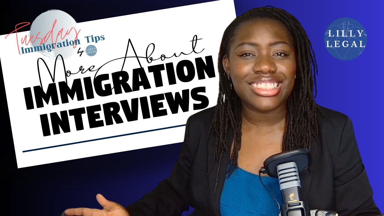 Immigration Interview Tips Youtube