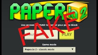 Proving Paper.io is All Bots