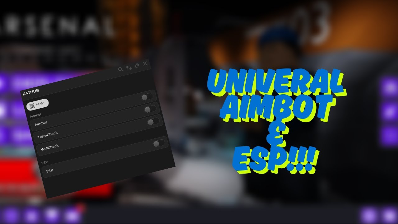 Universal Aimbot Esp Script Youtube