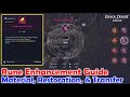 Penjelasan Tentang Rune Enhancement, Material, Restoration dan Transfer ! - Black Desert Mobile