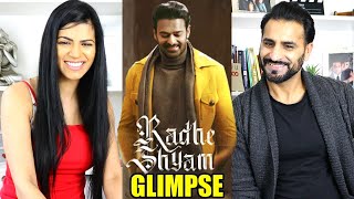 RADHE SHYAM GLIMPSE | Prabhas | Pooja Hegde | Radha Krishna Kumar | REACTION & REVIEW!!