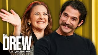 Drew Barrymore Interviews Tyler Posey While Shaving Off his Mustache | The Drew Barrymore Show