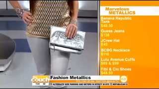 CBSNY Marvelous Metallics Adding Silver & Gold To Your Wardrobe www.nycpretty.com